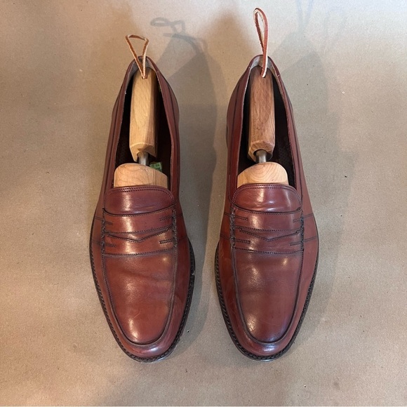 Bally Men’s Raffael Brown Leather Loafers Low heel Size Us 12 D Made In Italy main image 13